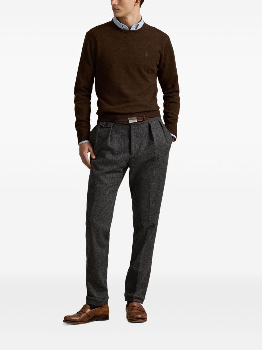 Brown Logo Sweater 2