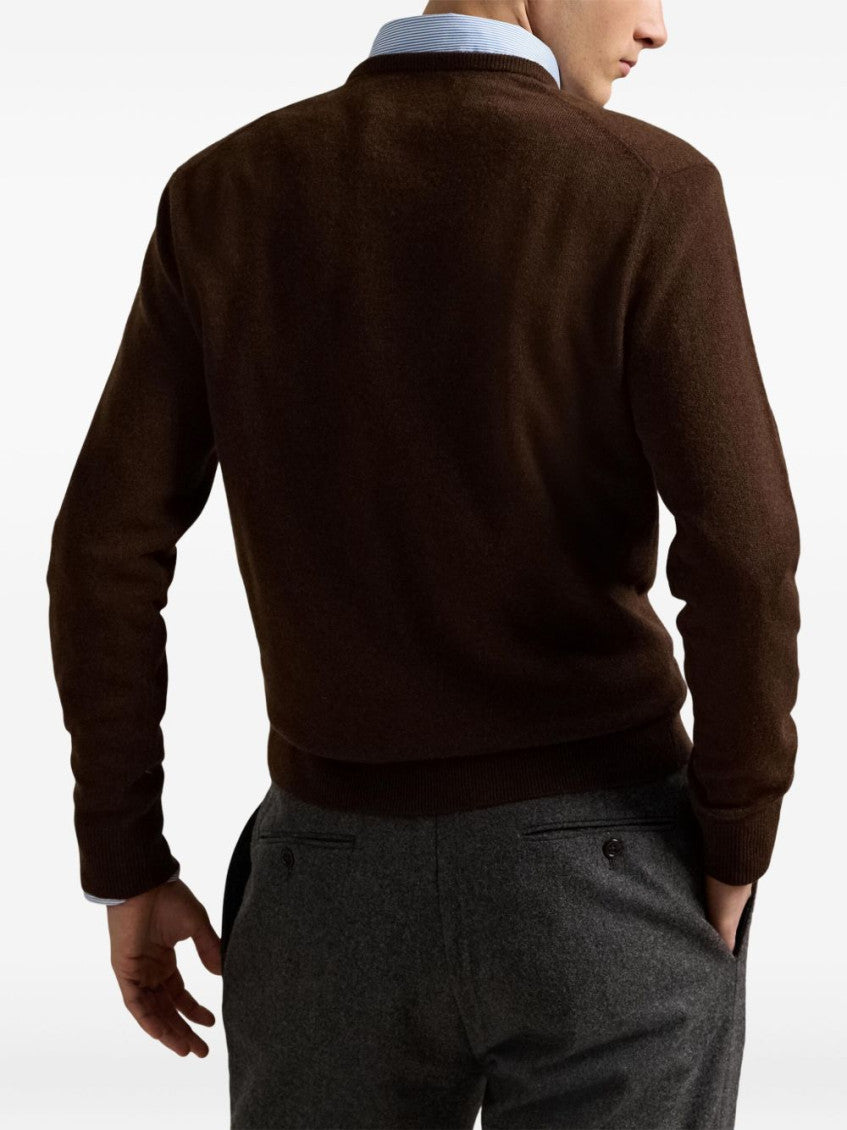 Brown Logo Sweater 4