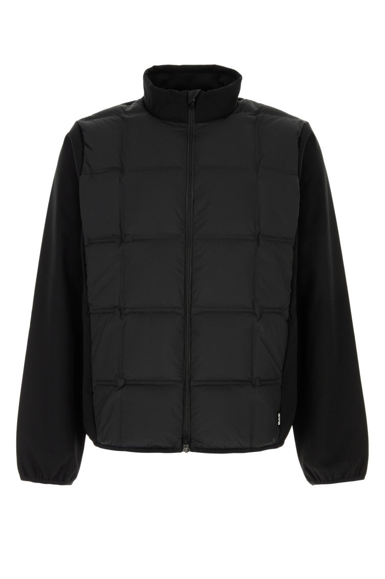 Black Mock Collar Jacket 1