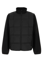 Black Mock Collar Jacket 1