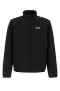Black Mock Collar Jacket 1