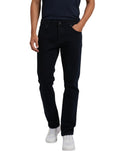 Dark Blue Mid Rise Jeans 1