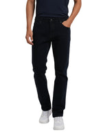 Dark Blue Mid Rise Jeans 1