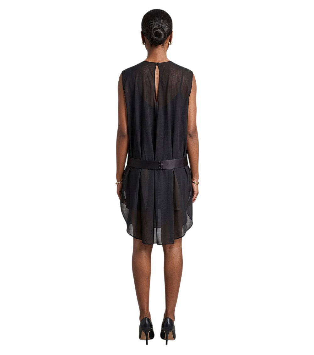 Black Round Neck Top 2
