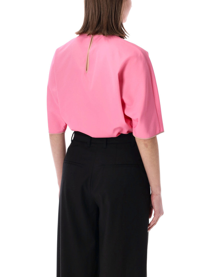 Pink Crew Neck Top 2