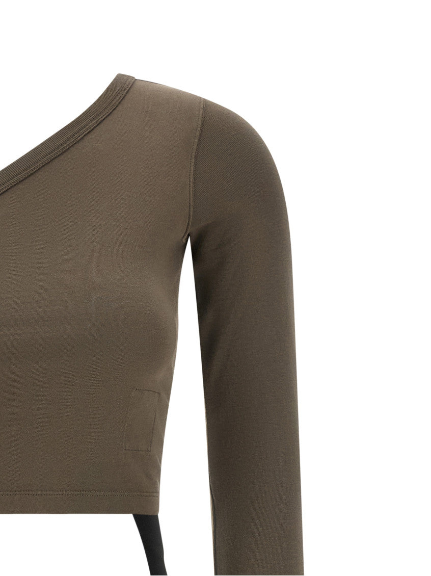 Grey One Shoulder Top 3