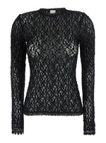 Black Round Neck Top 1