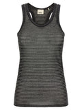 Silver Round Neck Top 1