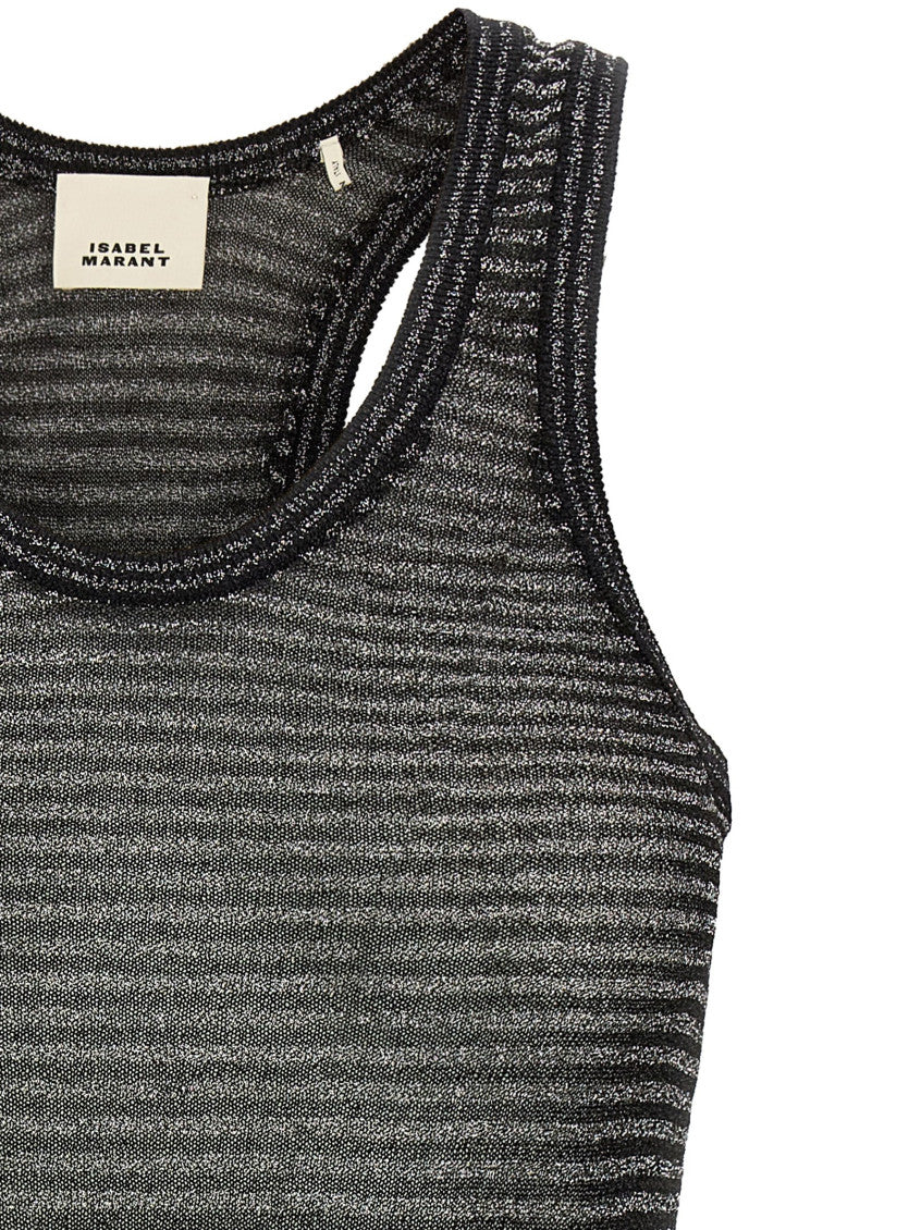 Silver Round Neck Top 3