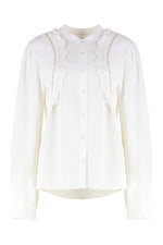White Band Collar Top 1