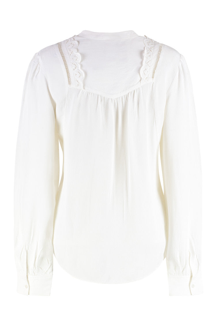 White Band Collar Top 2
