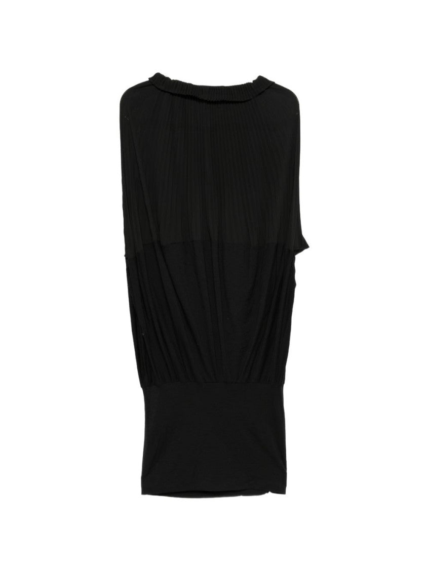 Black Scoop Neck Top 2