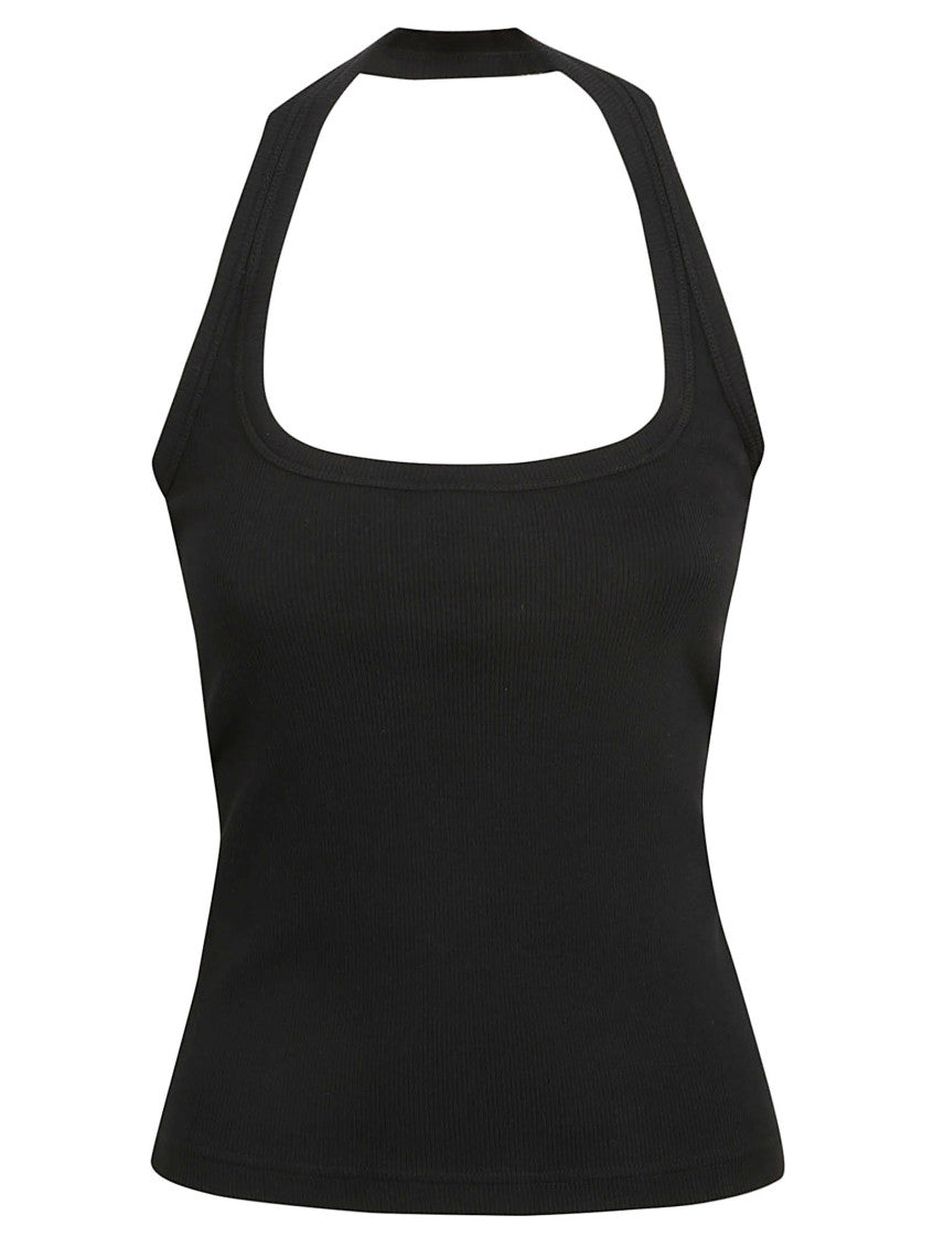 Black Scoop Neck Top 3