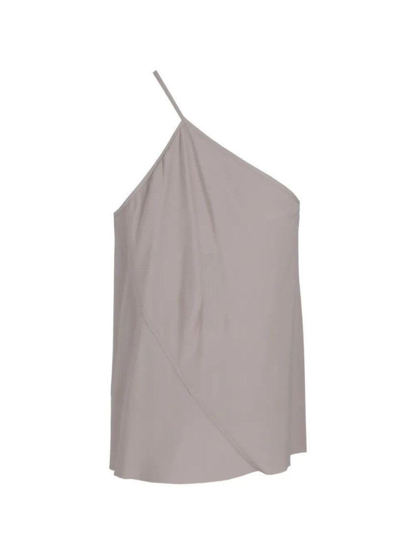 Grey One Shoulder Top 1
