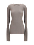 Grey Crew Neck Top 1