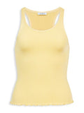 Yellow Scoop Neck Top 1