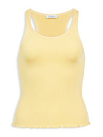 Yellow Scoop Neck Top 1