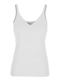 White V Neck Top 1