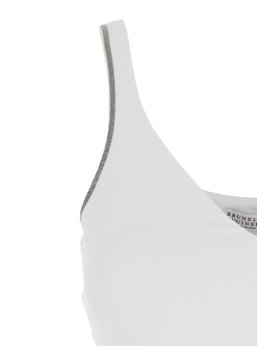 White V Neck Top 3