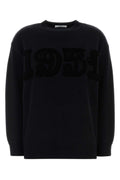 Black Crew Neck Sweatshirt 1