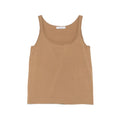 Beige Scoop Neck Top 1