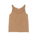 Beige Scoop Neck Top 1