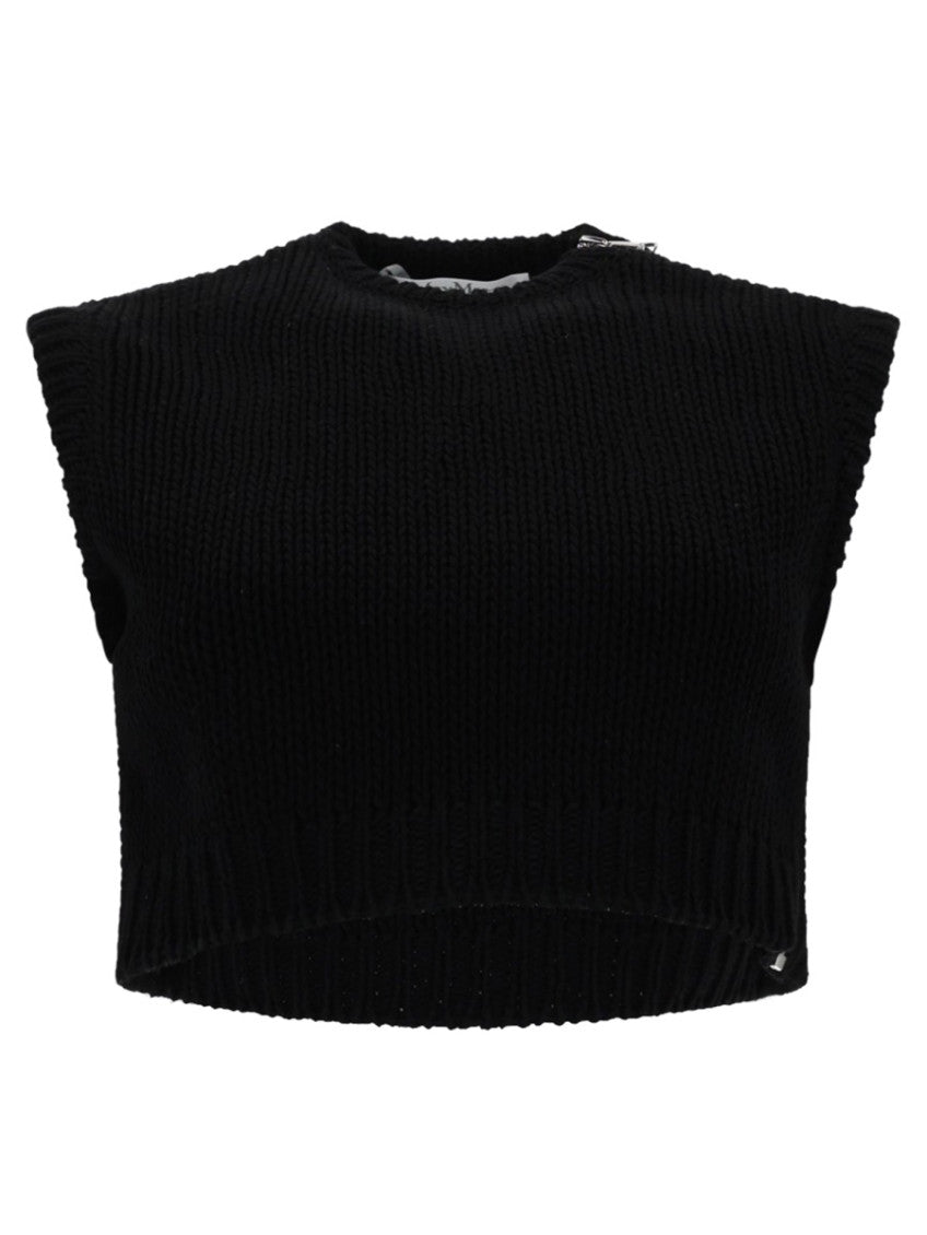 Black Crew Neck Top 1