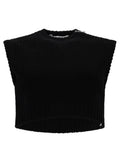 Black Crew Neck Top 1