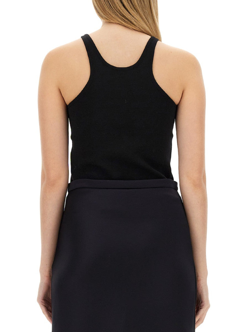Black Round Neck Top 2