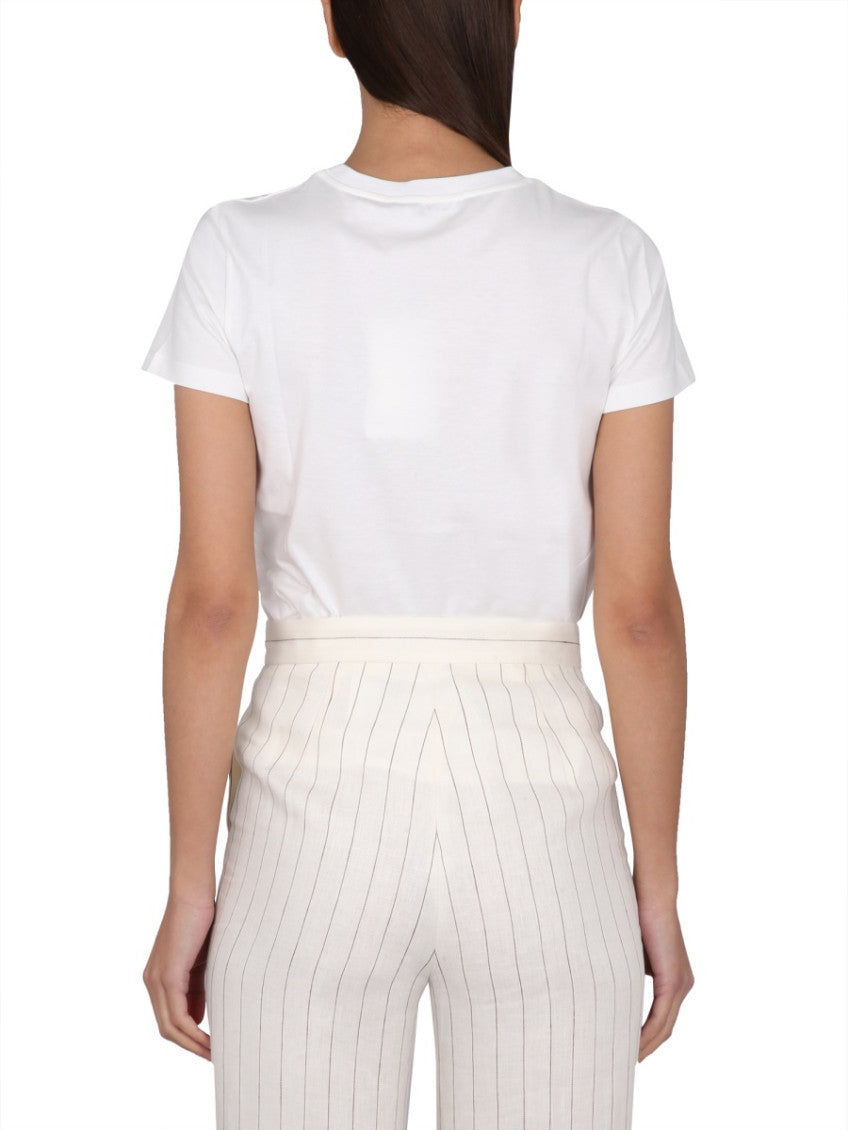 White Crew Neck Top 2