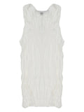 White Scoop Neck Top 1