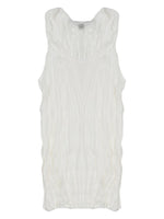 White Scoop Neck Top 1