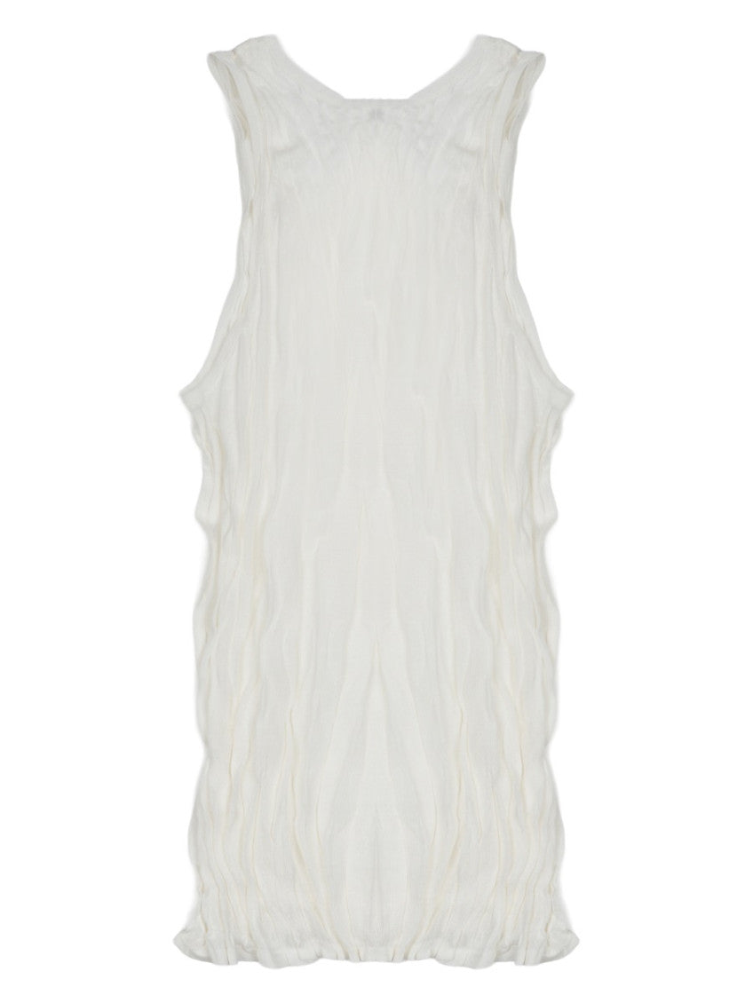 White Scoop Neck Top 2