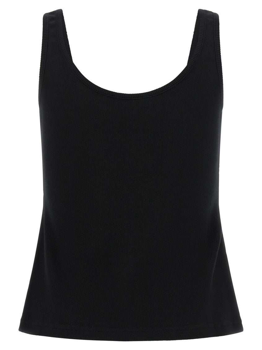 Black Round Neck Top 2