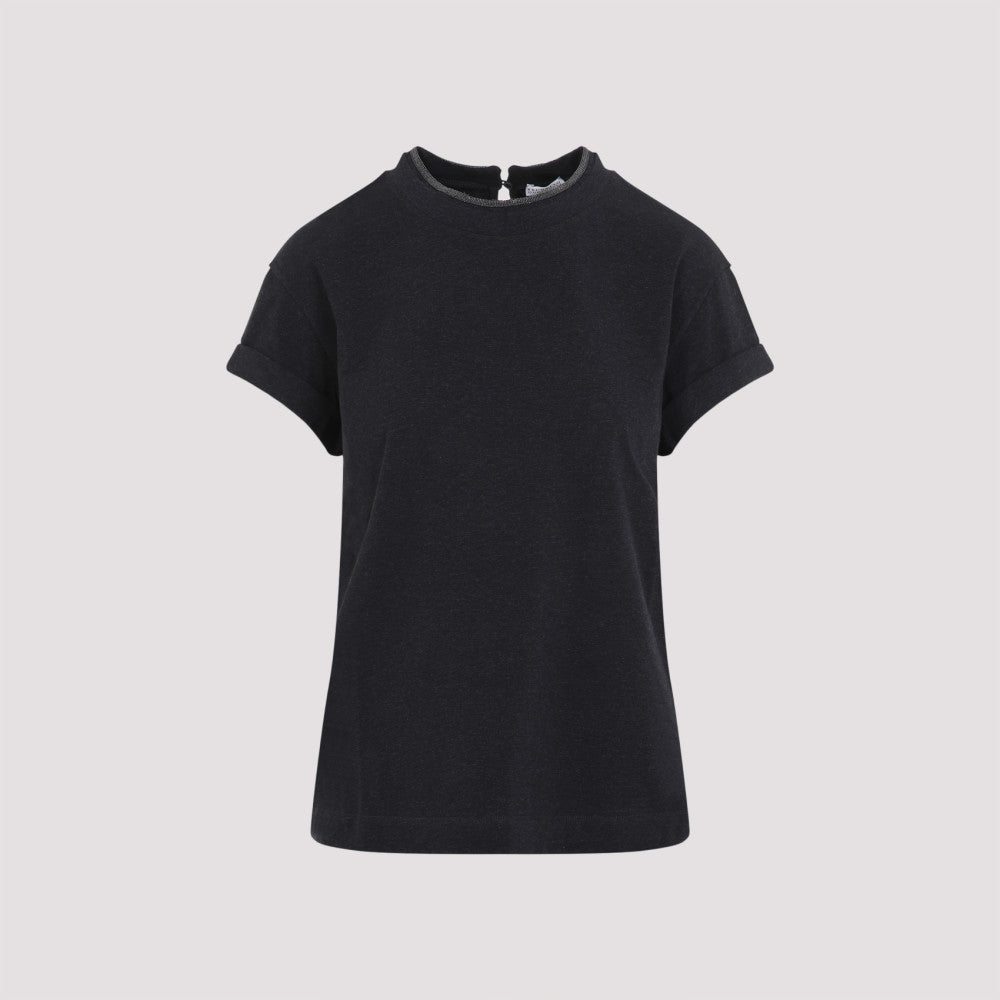 Black Cotton T-shirt 2