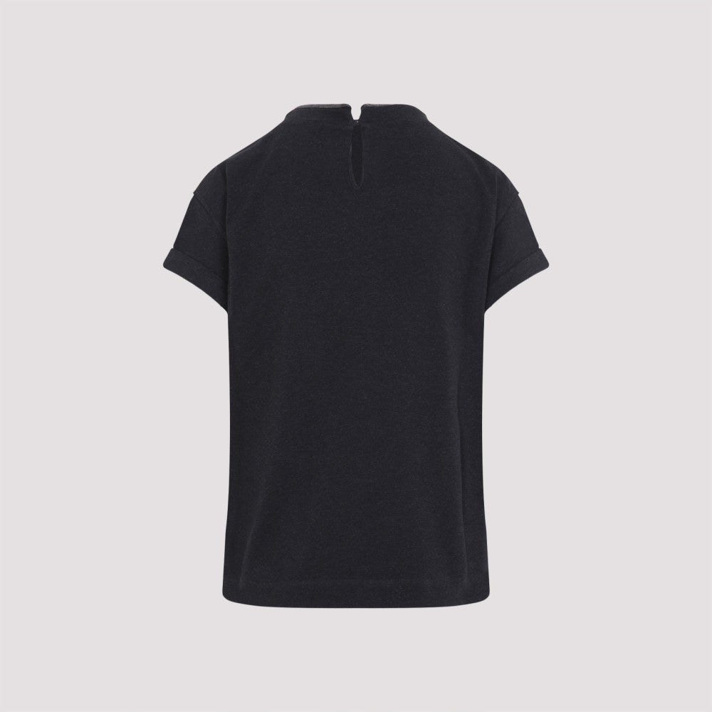 Black Cotton T-shirt 4