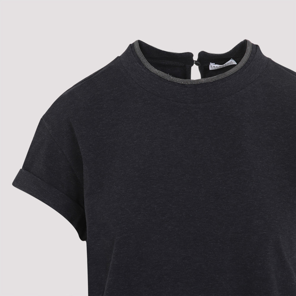 Black Cotton T-shirt 5