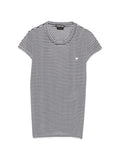 BlackWhite Striped T-shirt 1