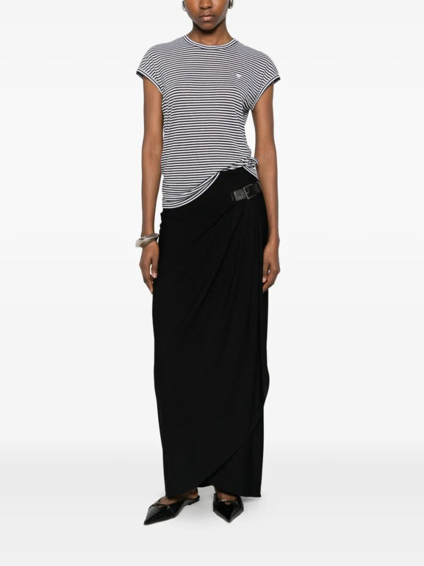 BlackWhite Striped T-shirt 2