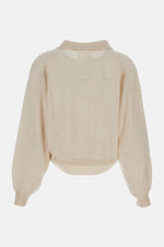 White Crew Neck Sweater 1