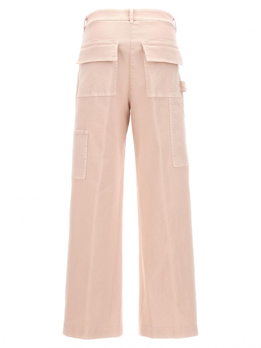 Light Pink Cargo Pants 3