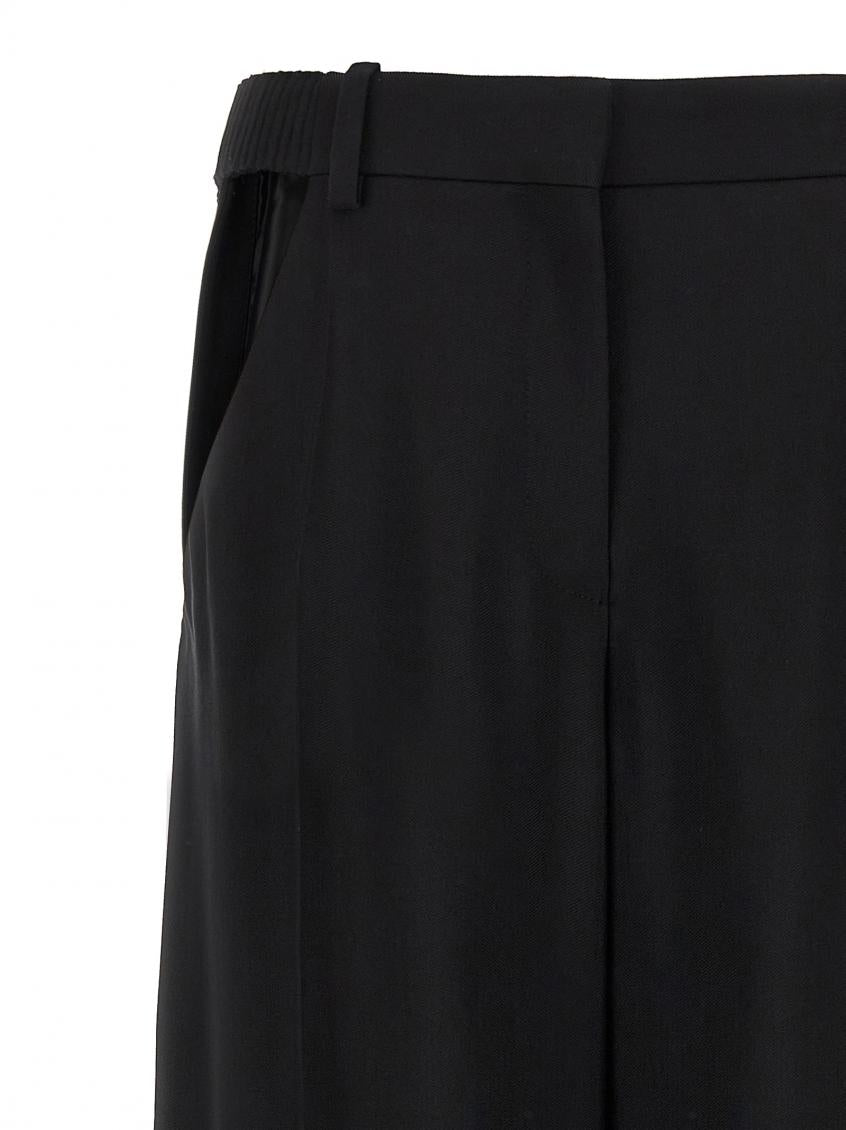 Black Cut-Out Trousers 4