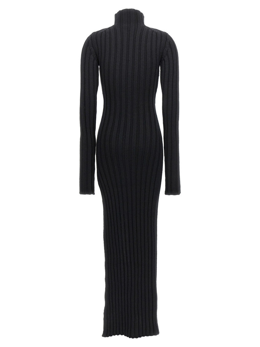 Black Cyntia Slim Fit Dress 2