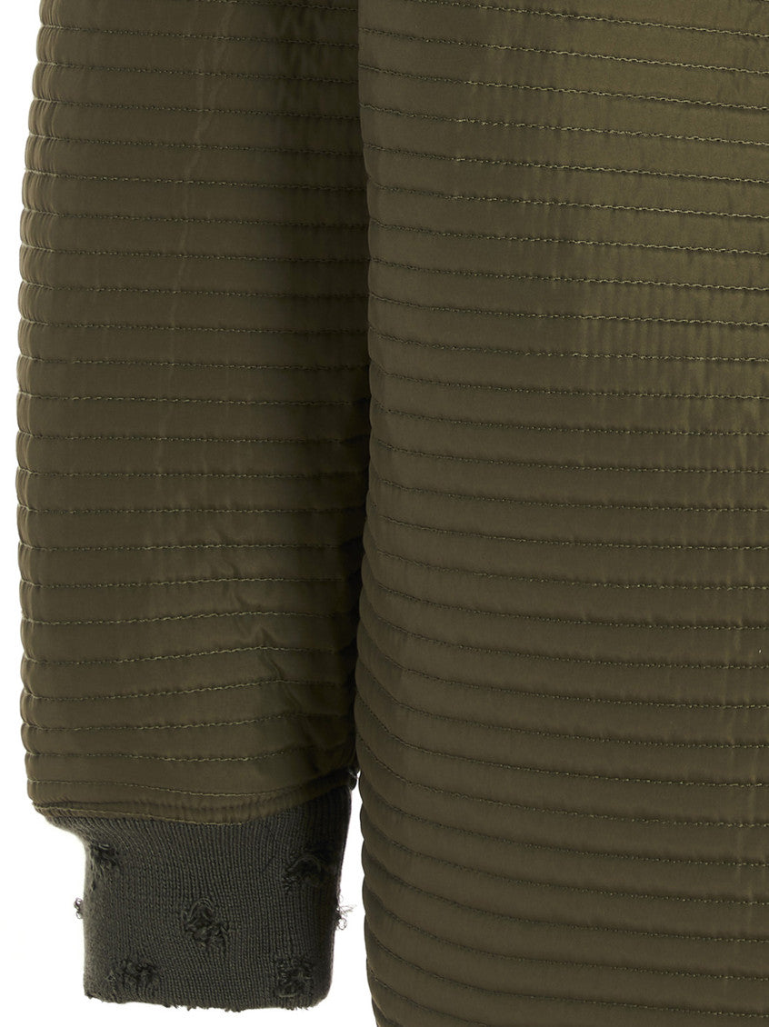 Olive Chore Quilted Jacket 4