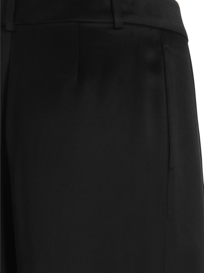Black Front Pleats Pants 4