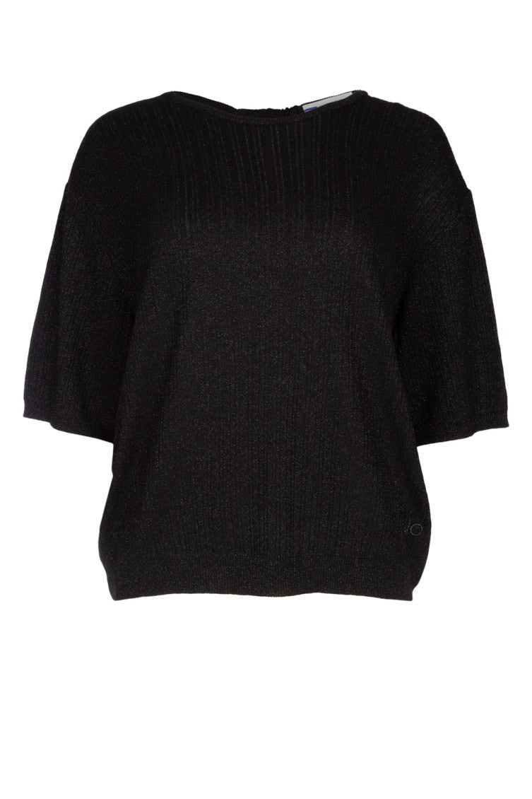 Black Crewneck Top 1