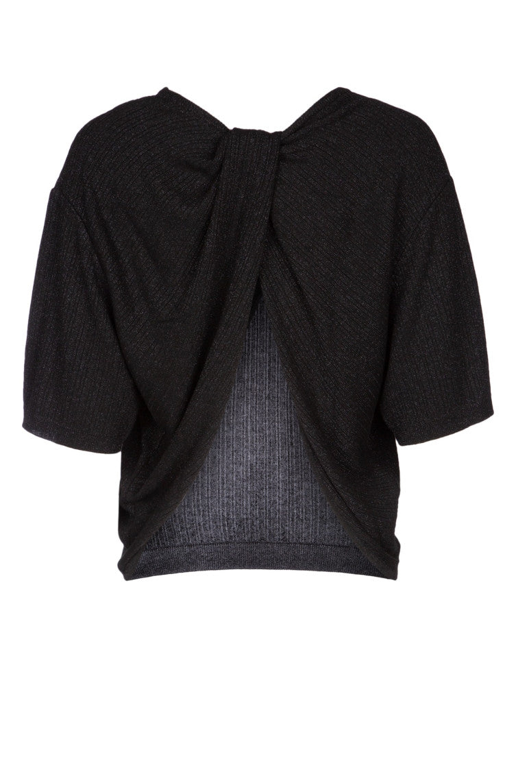 Black Crewneck Top 2