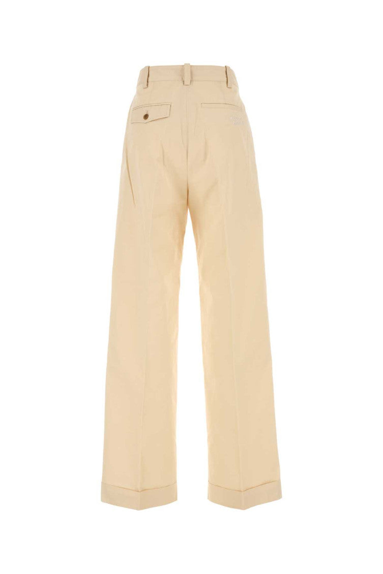 Beige Wide Leg Pant 2
