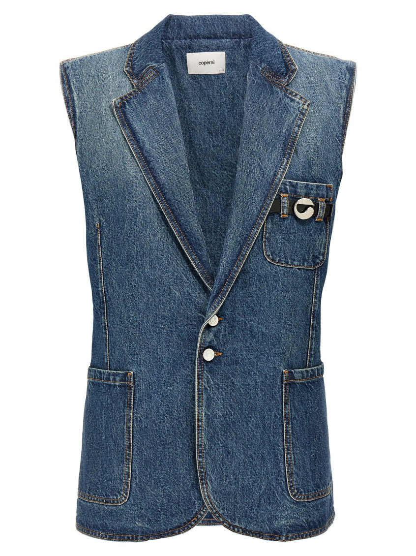 Blue Strap vest 1