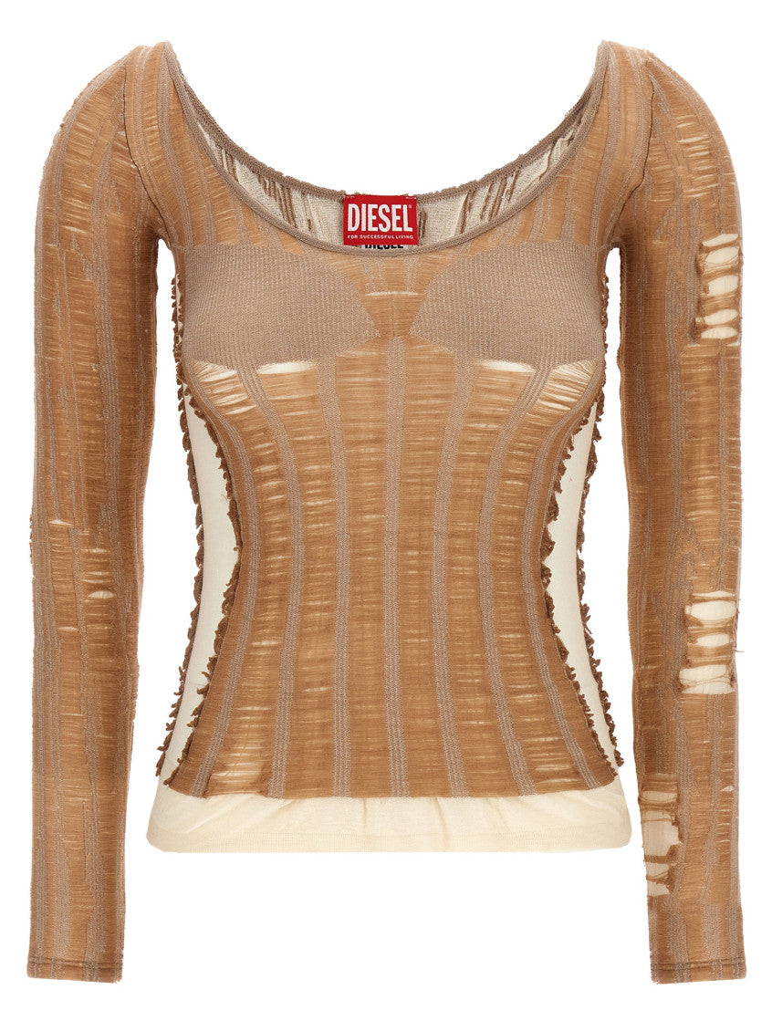 Brown 'M-Calai' top 1